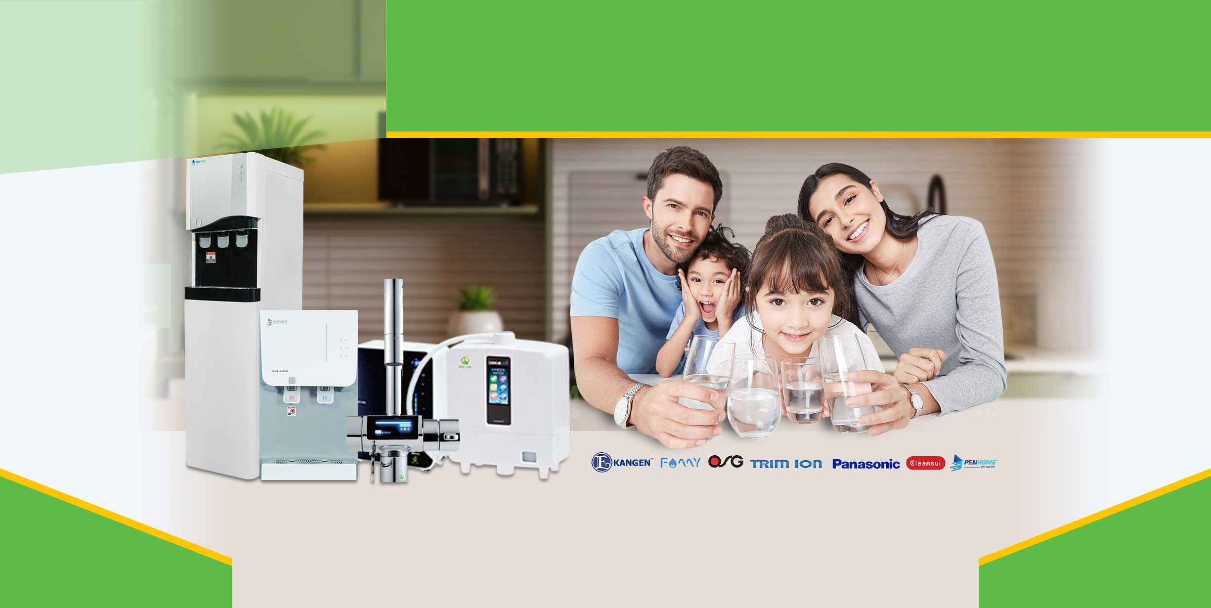 Các hãng máy lọc nước tại Phúc Lâm