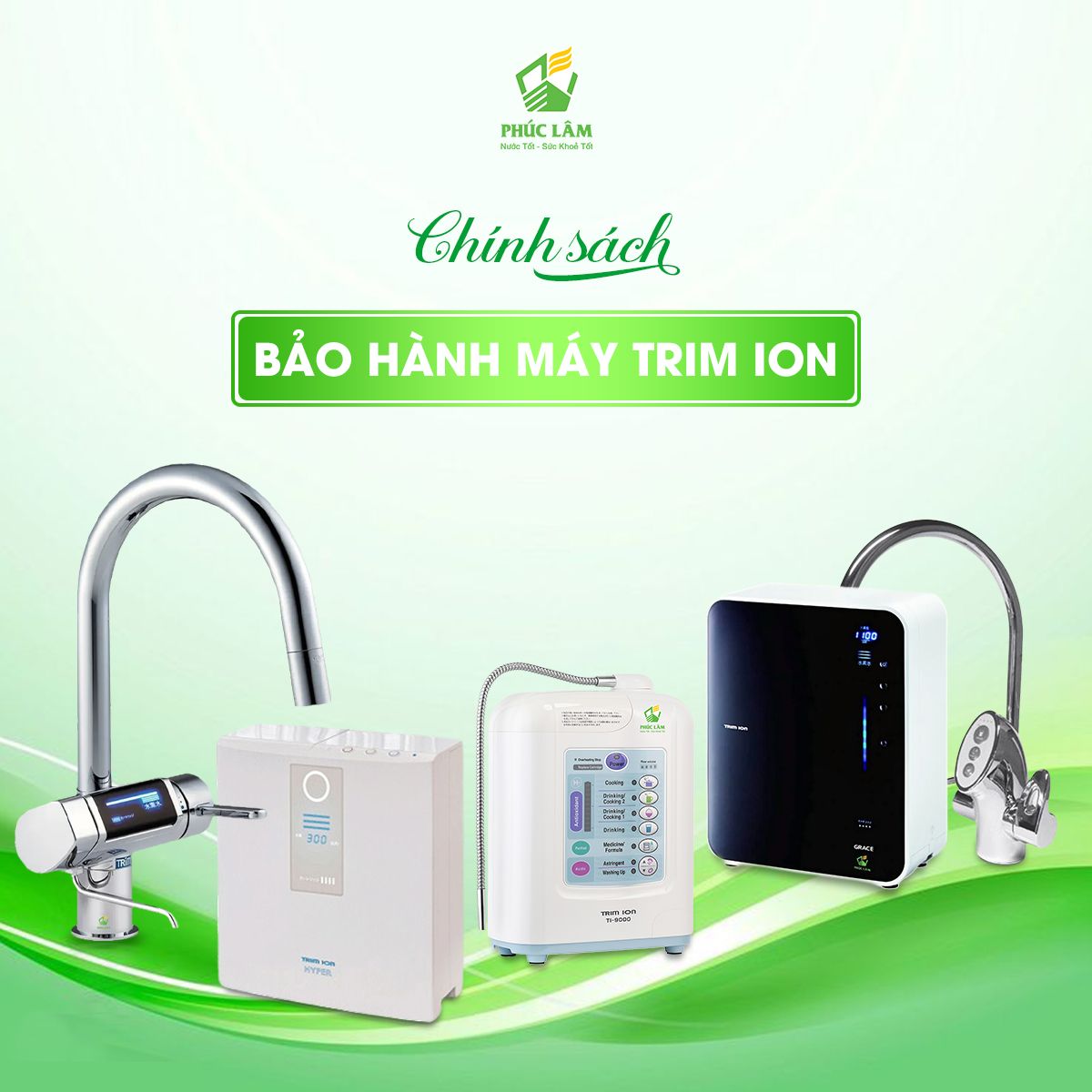 chính sách bảo hành trim ion