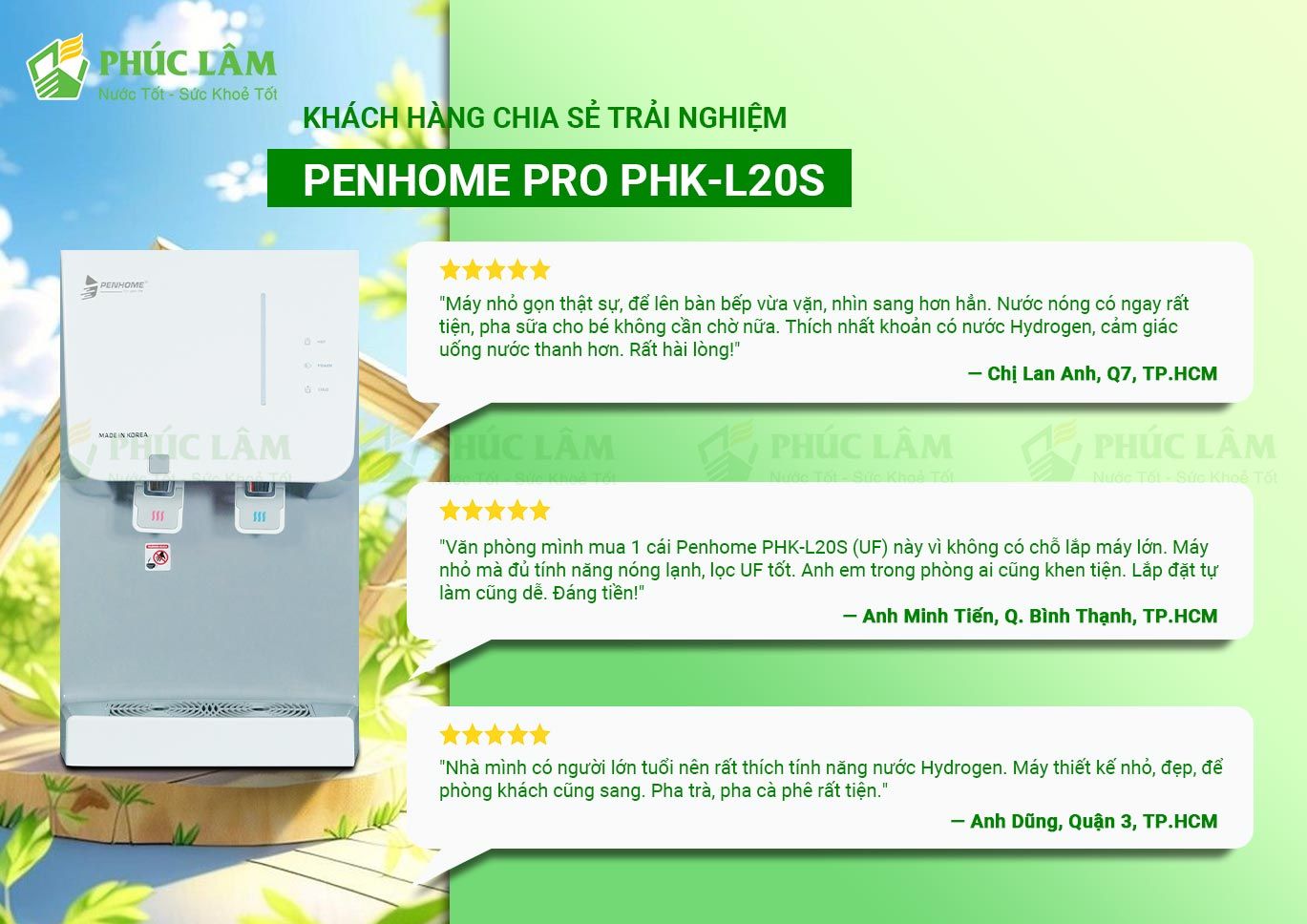 Khách Hàng Chia Sẻ Trải Nghiệm Với PenHome PHK-L20S (UF)