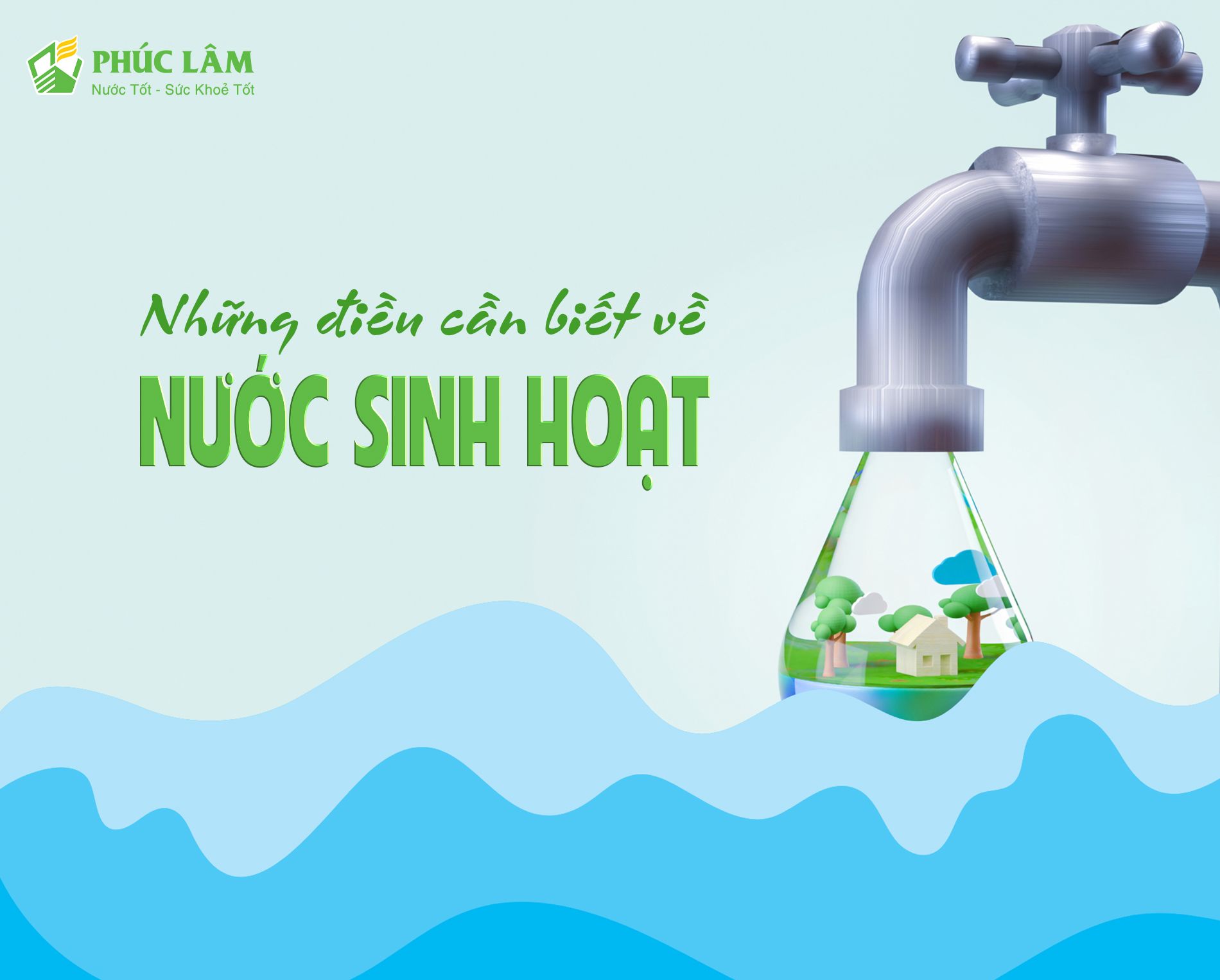 những điệu cần biết về nước sinh hoạt