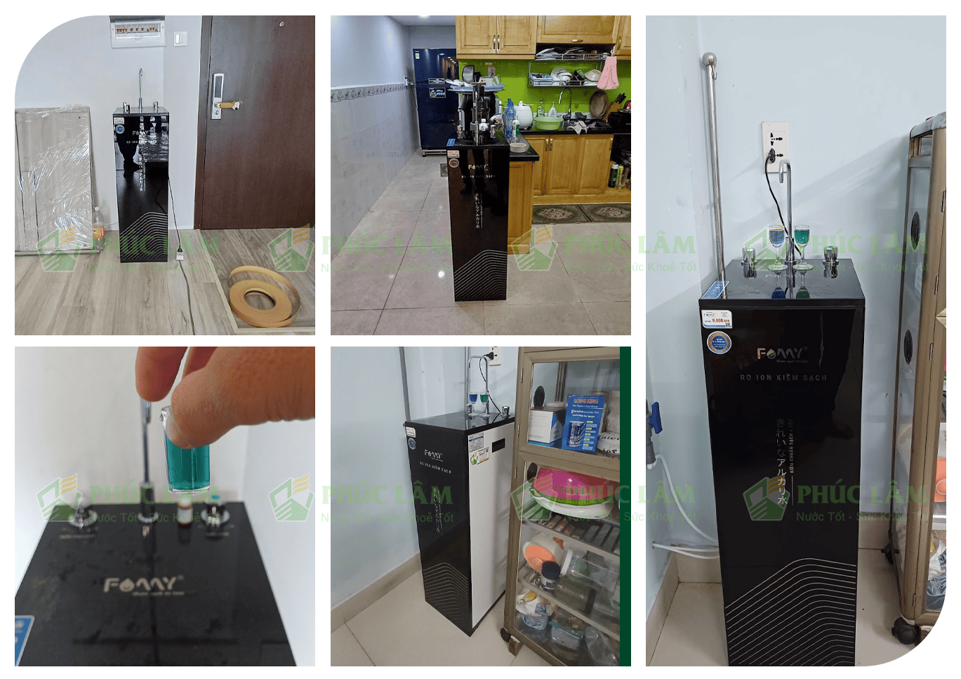 Khách hàng hài lòng sử dụng máy lọc nước Famy RIO-02B