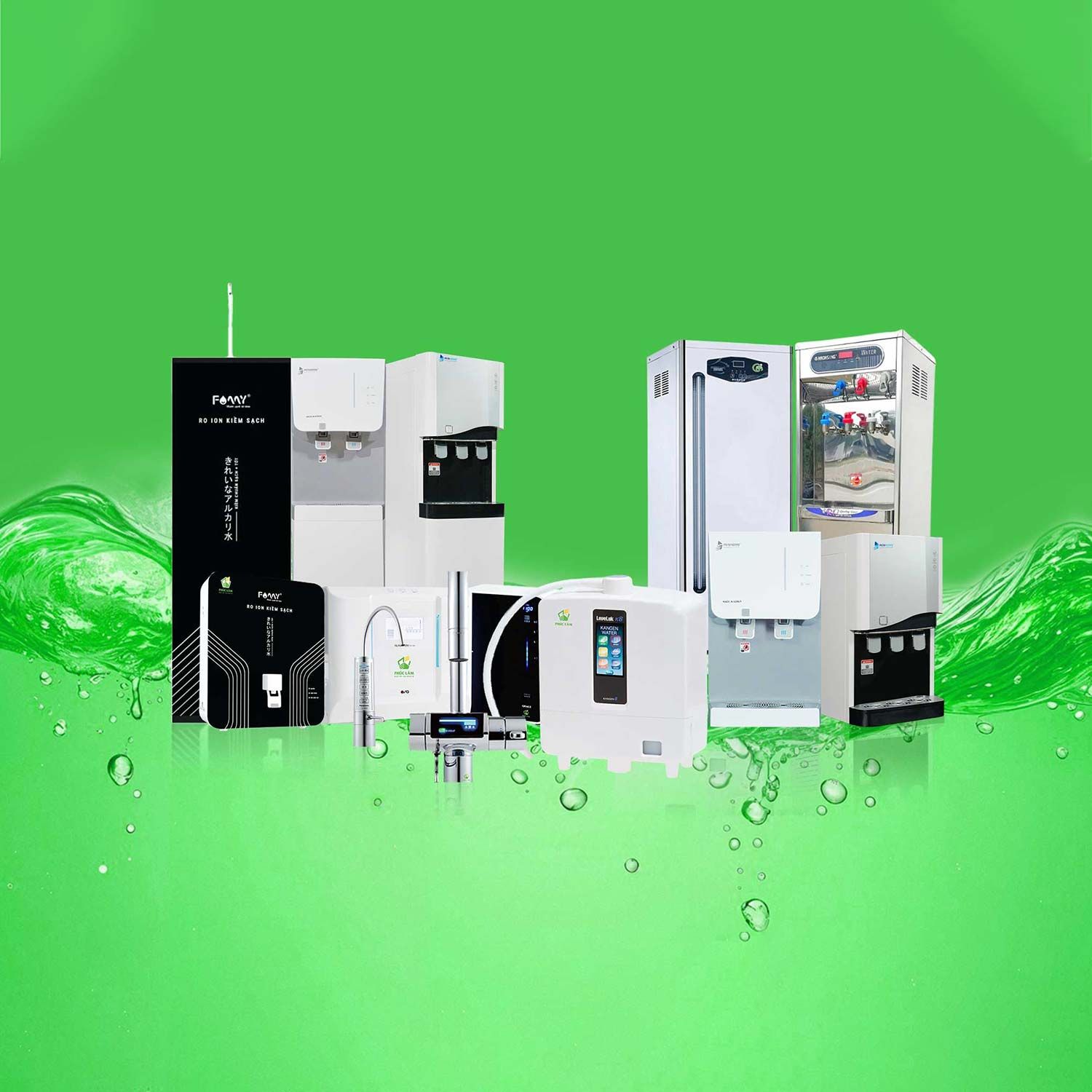 máy lọc nước ion kiềm chính hãng tại Phúc Lâm