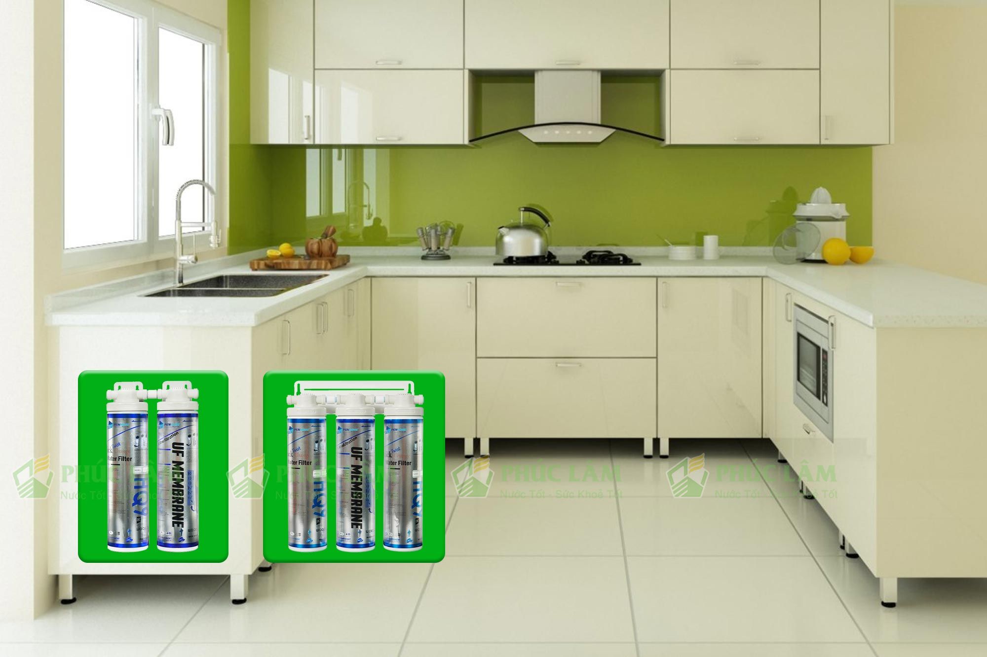 máy lọc nước Penhome âm tủ