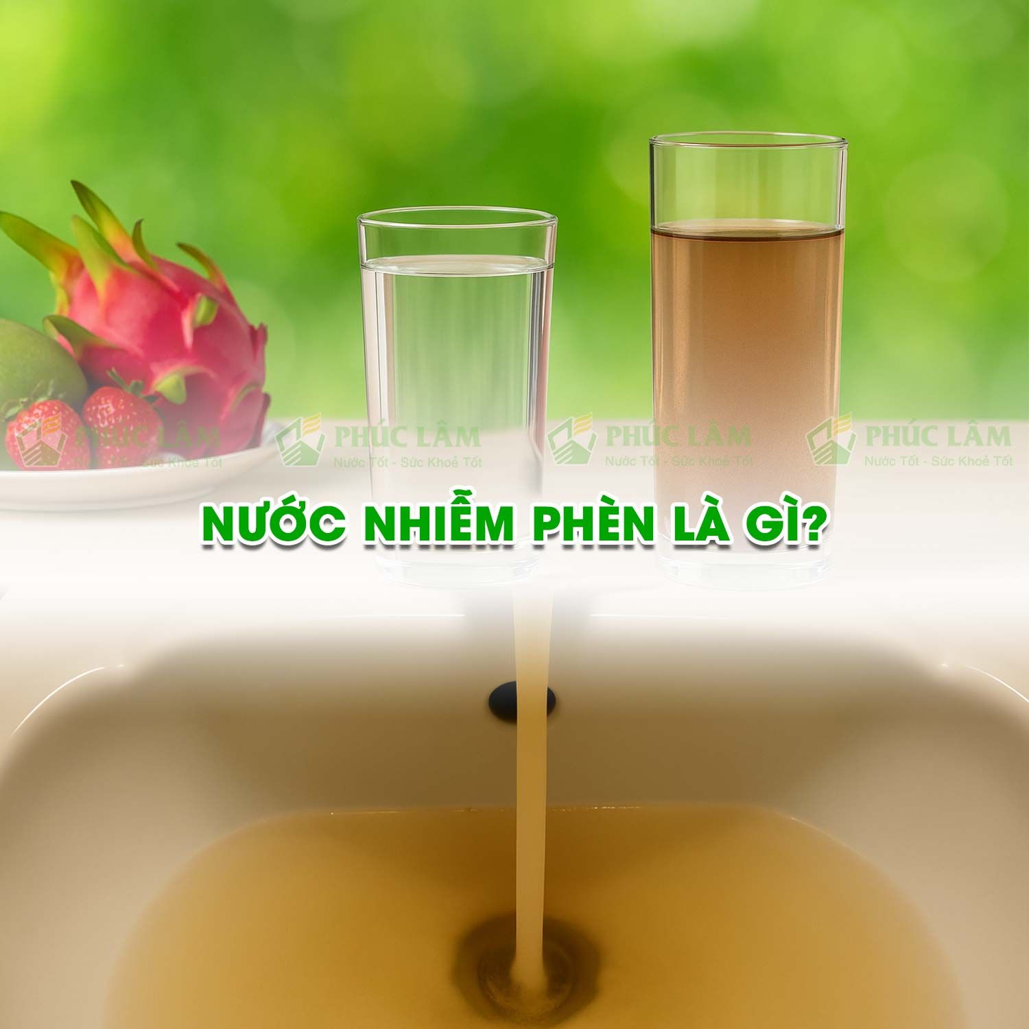 Nước nhiễm phèn là gì?