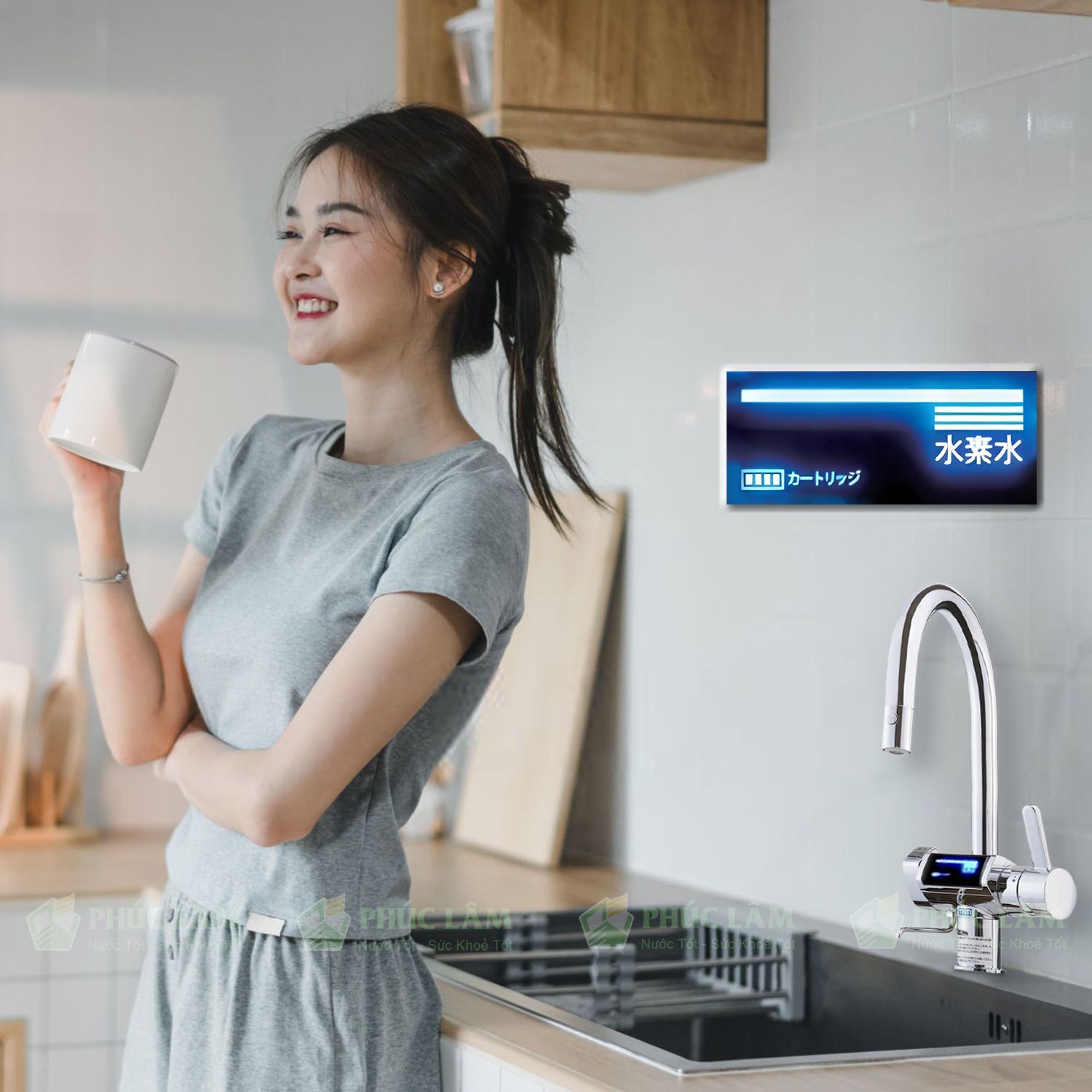 nước uống hằng ngày máy lọc nước điện giải trim ion gracia